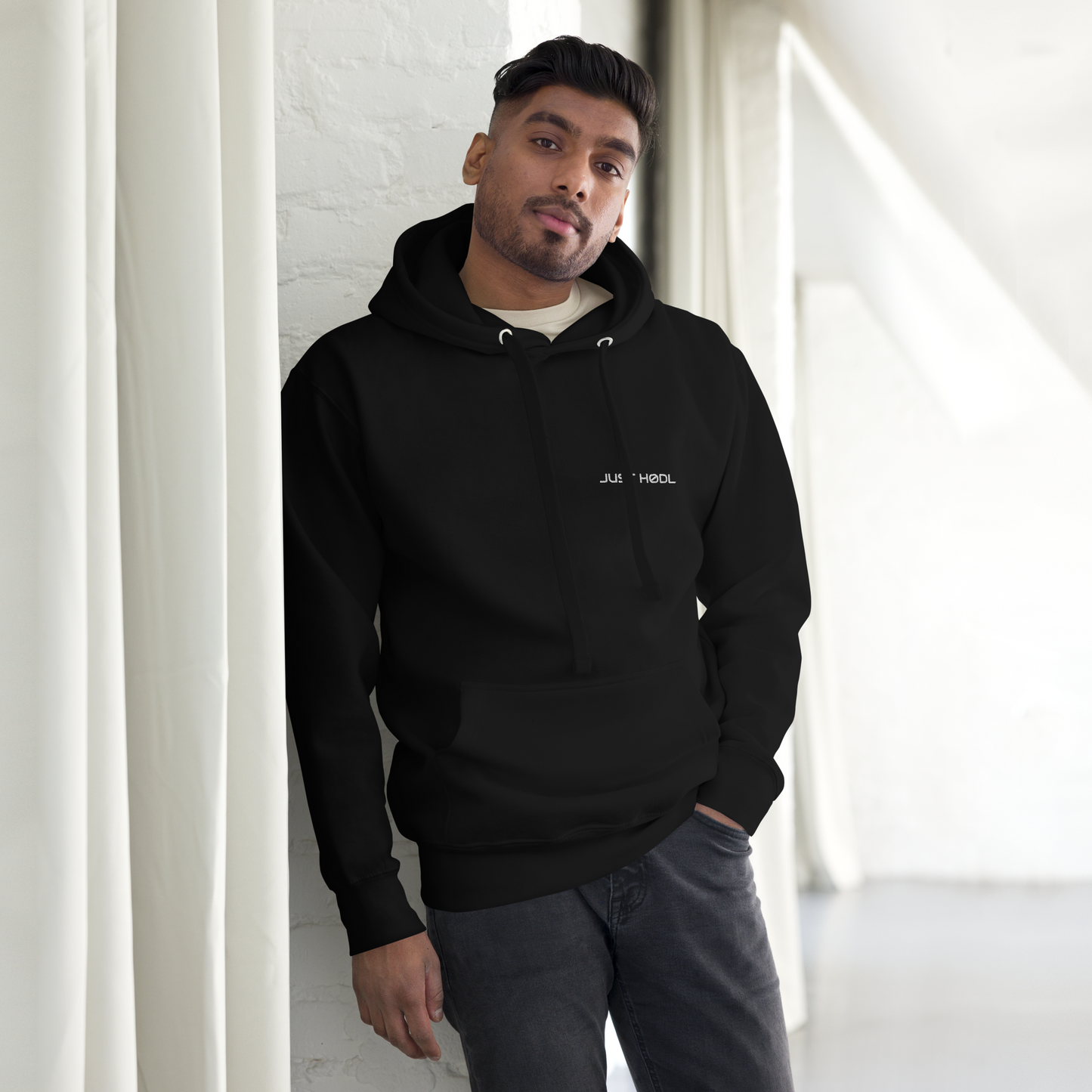 Premium Hoodie "Just Hodl"
