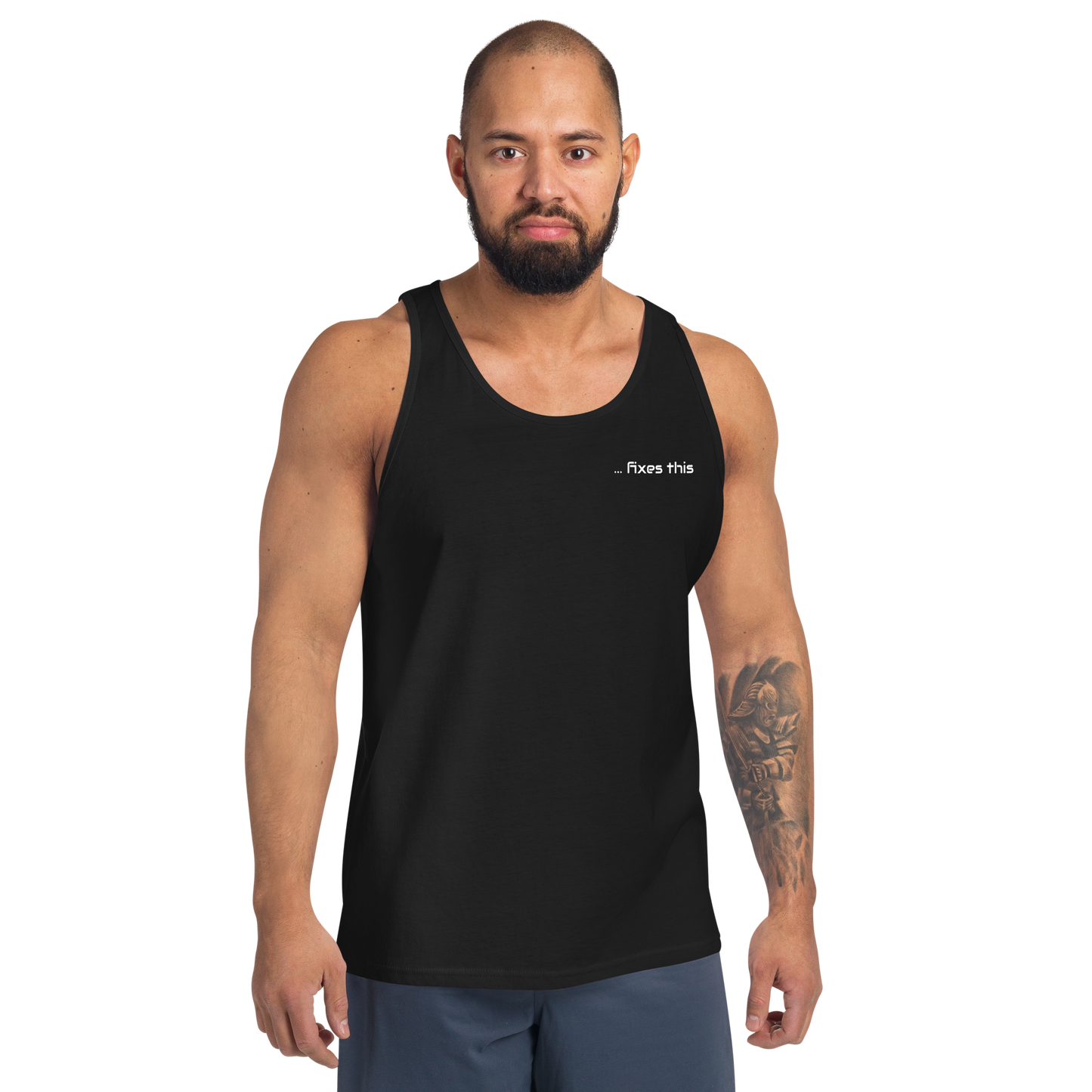 Tank Top "Bitcoin fixes this"