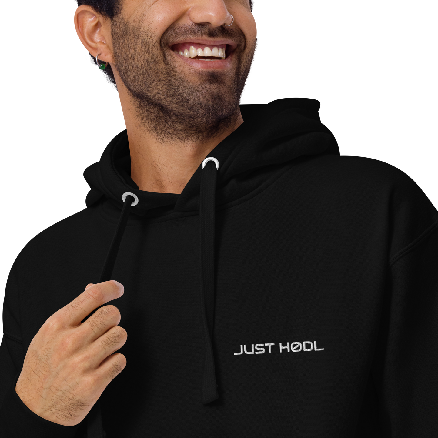 Premium Hoodie "Just Hodl"